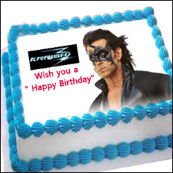 "Krrish - 2kgs (Photo cake) - Click here to View more details about this Product